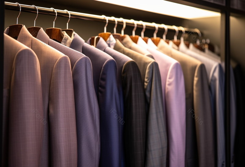 定制服装店内陈列的服装,高清,摄影图,摄影图片,图片大全,摄影图免费下载